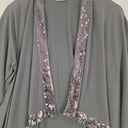 RTM Sequin Trim Drape Cardigan Size 14 by SwapUp-Online Second Hand Store-Online Thrift Store