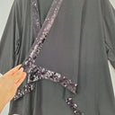 RTM Sequin Trim Drape Cardigan Size 14 by SwapUp-Online Second Hand Store-Online Thrift Store