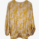 Rabens Saloner Soft Relaxed Fit Palm Leaf Top Size XS by SwapUp-Online Second Hand Store-Online Thrift Store