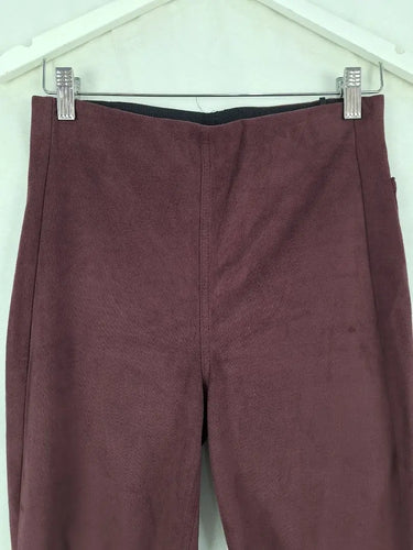 Rag & Bone Maroon Skinny Velvety Pants Size M by SwapUp-Online Second Hand Store-Online Thrift Store