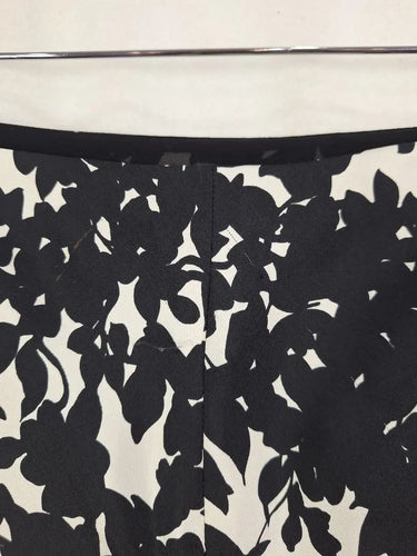 Ralph Lauren Midnight Flowers Silk Midi Skirt Size 10 by SwapUp-Online Second Hand Store-Online Thrift Store