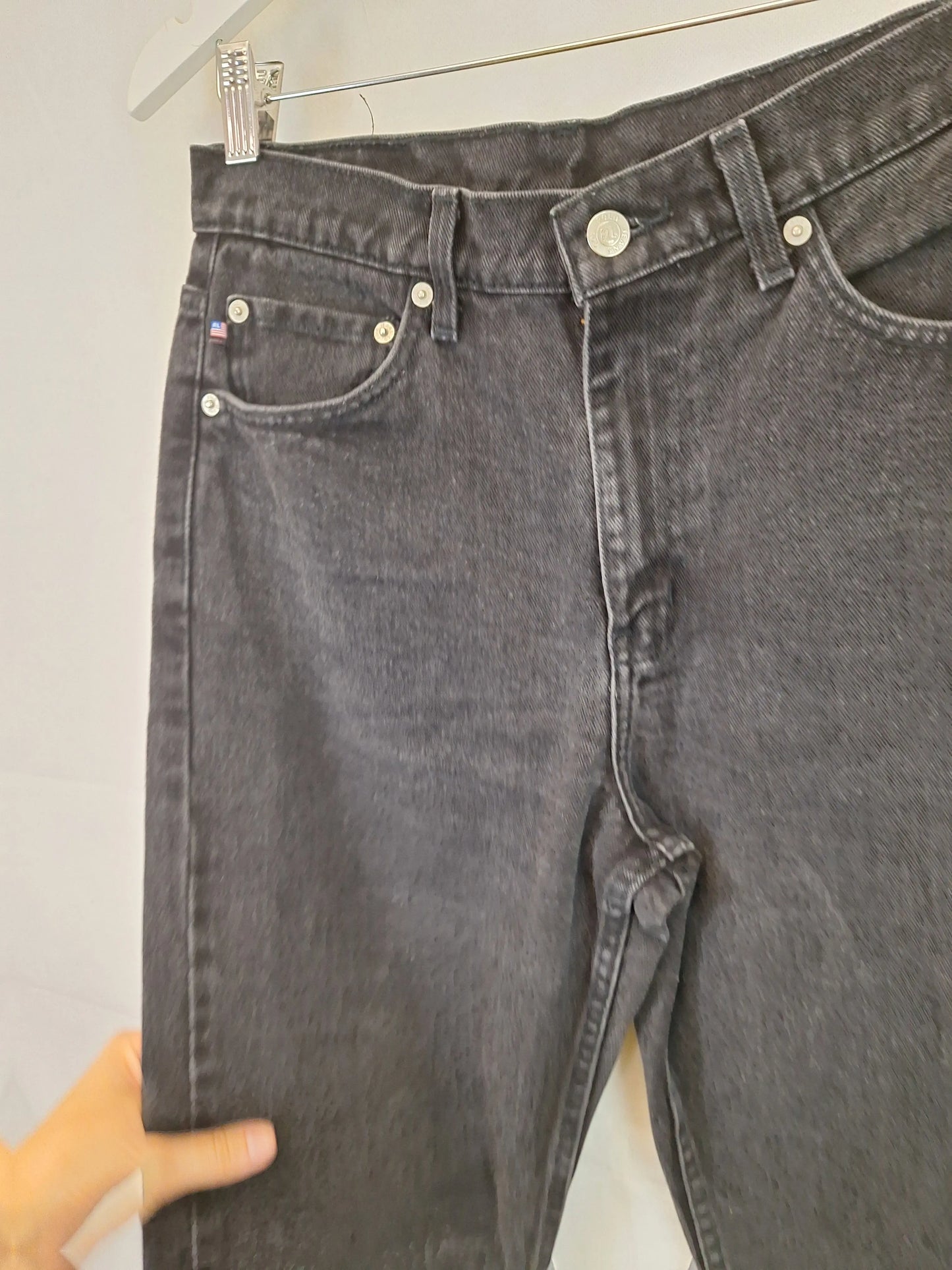 Ralph Lauren Polo High Waisted Tapered Denim Jeans Size 12 by SwapUp-Online Second Hand Store-Online Thrift Store