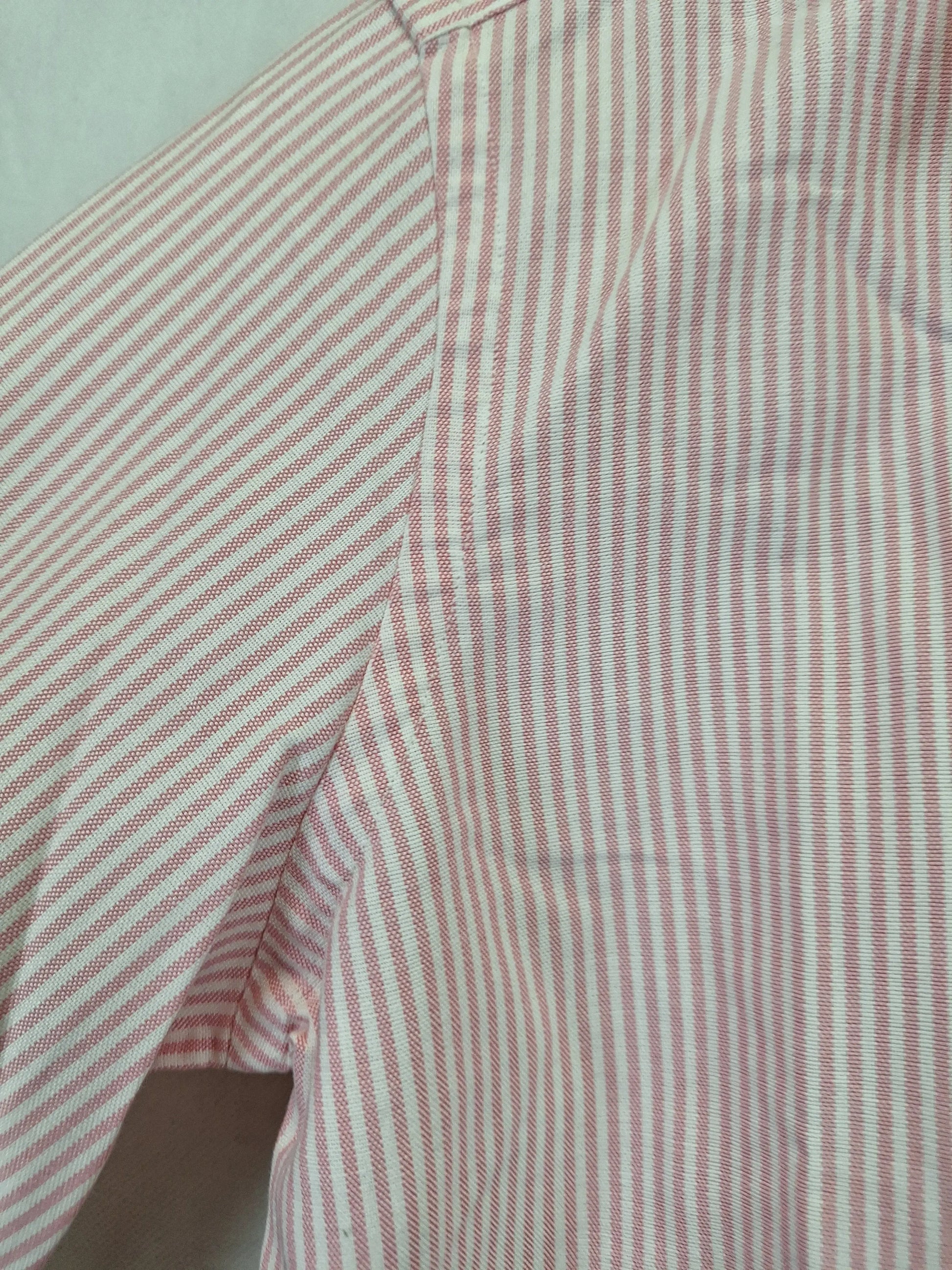 Ralph Lauren Preppy Super Slim Pinstripe Shirt Size 6 by SwapUp-Online Second Hand Store-Online Thrift Store