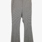 Rebecca Vallance Stylish Houndstooth Flare  Pants Size 12 by SwapUp-Online Second Hand Store-Online Thrift Store