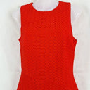 Reiss Bright Red Wavy Textured Dress Size 10 by SwapUp-Online Second Hand Store-Online Thrift Store