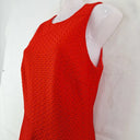 Reiss Bright Red Wavy Textured Dress Size 10 by SwapUp-Online Second Hand Store-Online Thrift Store