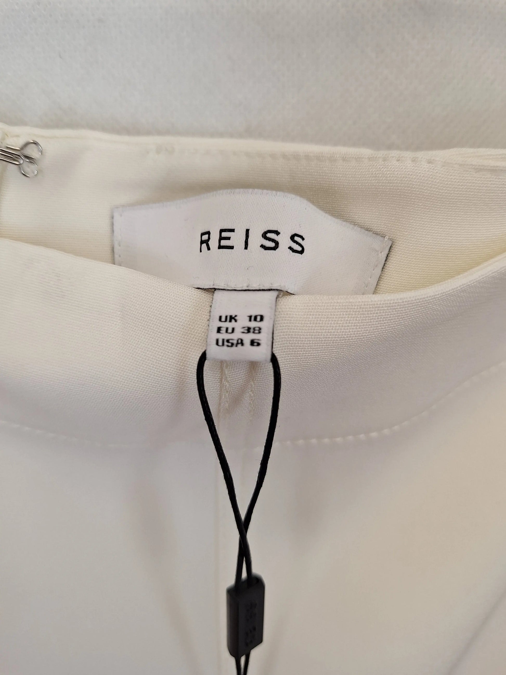 Reiss Flossie Longline Pleated Midi Skirt Size 10 by SwapUp-Online Second Hand Store-Online Thrift Store