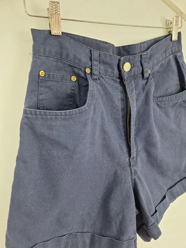 Republic Clothing Navy Cotton Cuffed Weekend Shorts Size 10 by SwapUp-Online Second Hand Store-Online Thrift Store