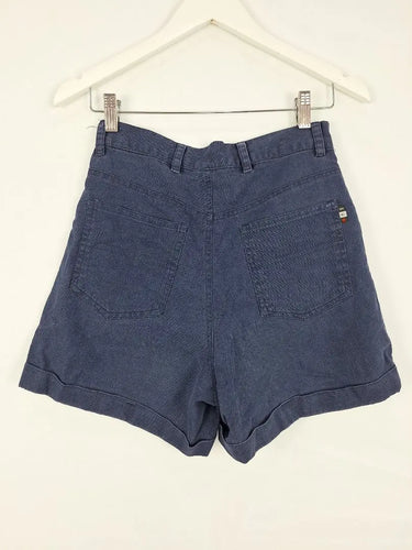 Republic Clothing Navy Cotton Cuffed Weekend Shorts Size 10 by SwapUp-Online Second Hand Store-Online Thrift Store