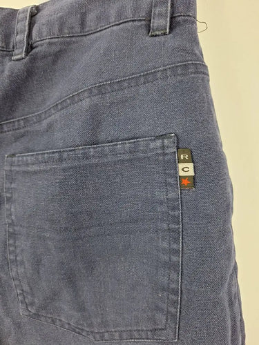 Republic Clothing Navy Cotton Cuffed Weekend Shorts Size 10 by SwapUp-Online Second Hand Store-Online Thrift Store