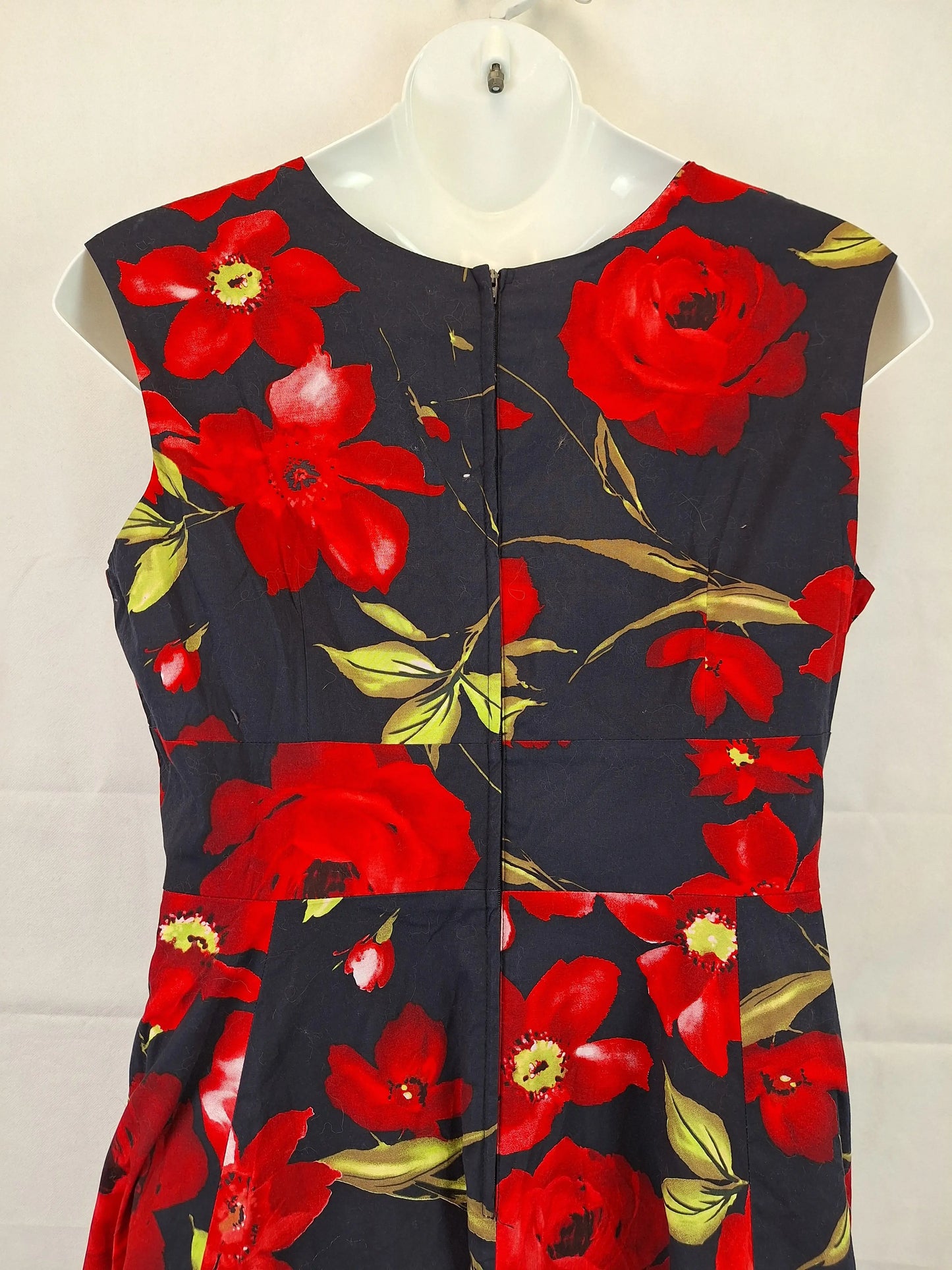 Retrospec'd Retro Floral Sweetheart Midi Dress Size 18 by SwapUp-Online Second Hand Store-Online Thrift Store