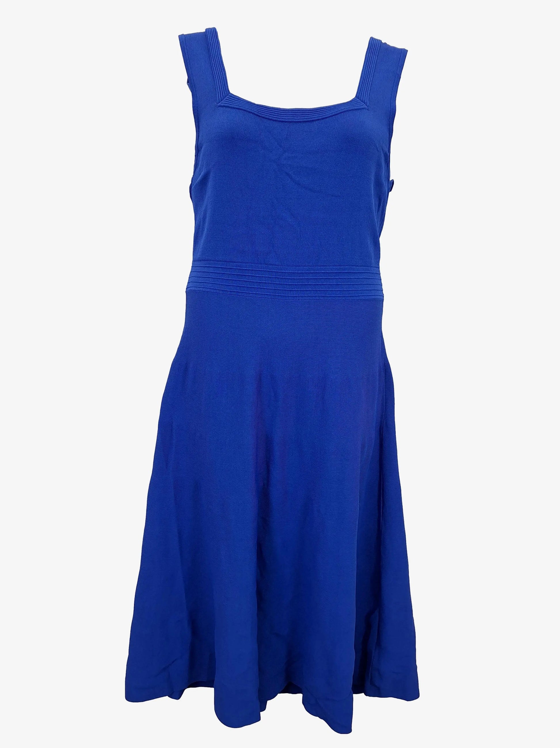 Review Azure Luxe Knit Maxi Dress Size 16 by SwapUp-Online Second Hand Store-Online Thrift Store