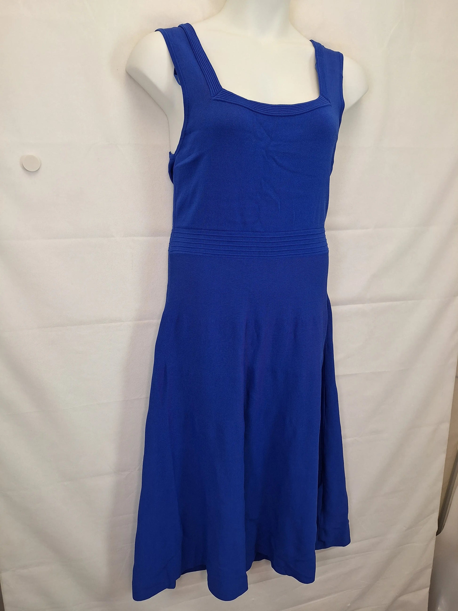 Review Azure Luxe Knit Maxi Dress Size 16 by SwapUp-Online Second Hand Store-Online Thrift Store