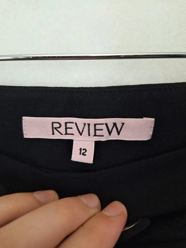 Review Button Embelishments Cocktail Pants Size 12 by SwapUp-Online Second Hand Store-Online Thrift Store