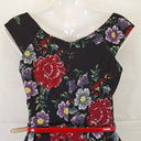 Review Cross Stitch Printed Off Shoulder Mini Dress Size 8 by SwapUp-Online Second Hand Store-Online Thrift Store