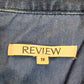 Review Dark Denim Peplum Jacket Size 18 by SwapUp-Online Second Hand Store-Online Thrift Store