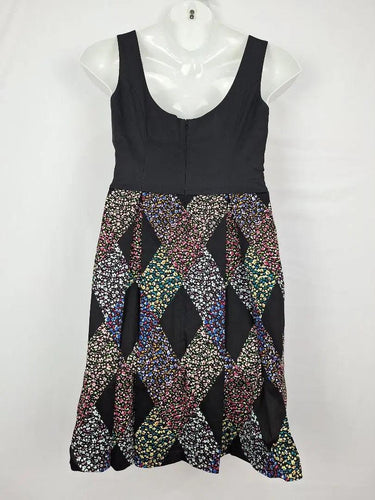 Review Diamond Blossom Midi Dress Size 12 by SwapUp-Online Second Hand Store-Online Thrift Store