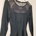 Review Elegant Lace And Knit Evening Top Size 8 by SwapUp-Online Second Hand Store-Online Thrift Store