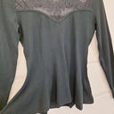 Review Elegant Lace And Knit Evening Top Size 8 by SwapUp-Online Second Hand Store-Online Thrift Store