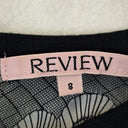 Review Elegant Lace And Knit Evening Top Size 8 by SwapUp-Online Second Hand Store-Online Thrift Store