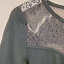 Review Elegant Lace And Knit Evening Top Size 8 by SwapUp-Online Second Hand Store-Online Thrift Store