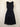 Review Elegant Navy Belted Jacquard Cocktail Midi Dress Size 8 by SwapUp-Online Second Hand Store-Online Thrift Store