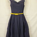 Review Elegant Sweetheart Neckine Midi  Dress Size 8 by SwapUp-Online Second Hand Store-Online Thrift Store