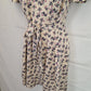 Review Floral V Neck Midi Dress Size 10 by SwapUp-Online Second Hand Store-Online Thrift Store