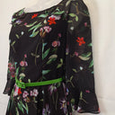 Review Flute Sleeve Floral Mini Dress Size 8 by SwapUp-Online Second Hand Store-Online Thrift Store