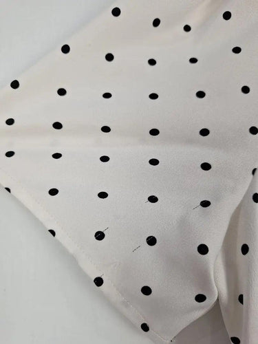Review Funky Tied Neck Dotted Top Size 10 by SwapUp-Online Second Hand Store-Online Thrift Store