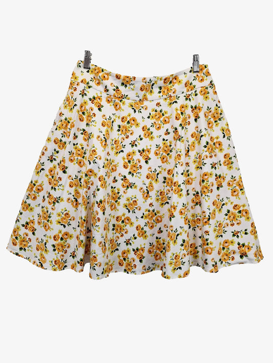 Review Graceful A Line Mini Skirt Size 12 by SwapUp-Online Second Hand Store-Online Thrift Store