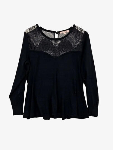 Review Lace Detail Knit Dress Size 14 by SwapUp-Online Second Hand Store-Online Thrift Store