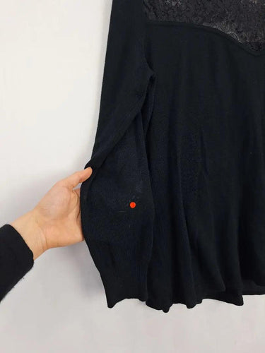 Review Lace Detail Knit Dress Size 14 by SwapUp-Online Second Hand Store-Online Thrift Store