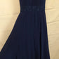 Review Lace Trimmed Navy Evening Maxi Dress Size 10 by SwapUp-Online Second Hand Store-Online Thrift Store