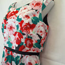 Review Layered Cocktail Bloom Midi Dress Size 10 by SwapUp-Online Second Hand Store-Online Thrift Store