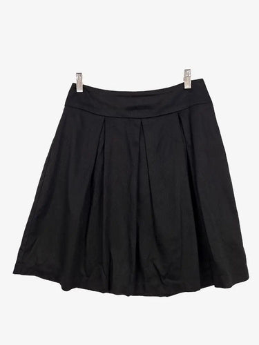 Review Pleated Everyday Textured Mini Skirt Size 10 by SwapUp-Online Second Hand Store-Online Thrift Store
