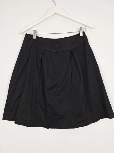 Review Pleated Everyday Textured Mini Skirt Size 10 by SwapUp-Online Second Hand Store-Online Thrift Store