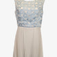 Review Pleated Lace Midi Dress Size 10 by SwapUp-Online Second Hand Store-Online Thrift Store