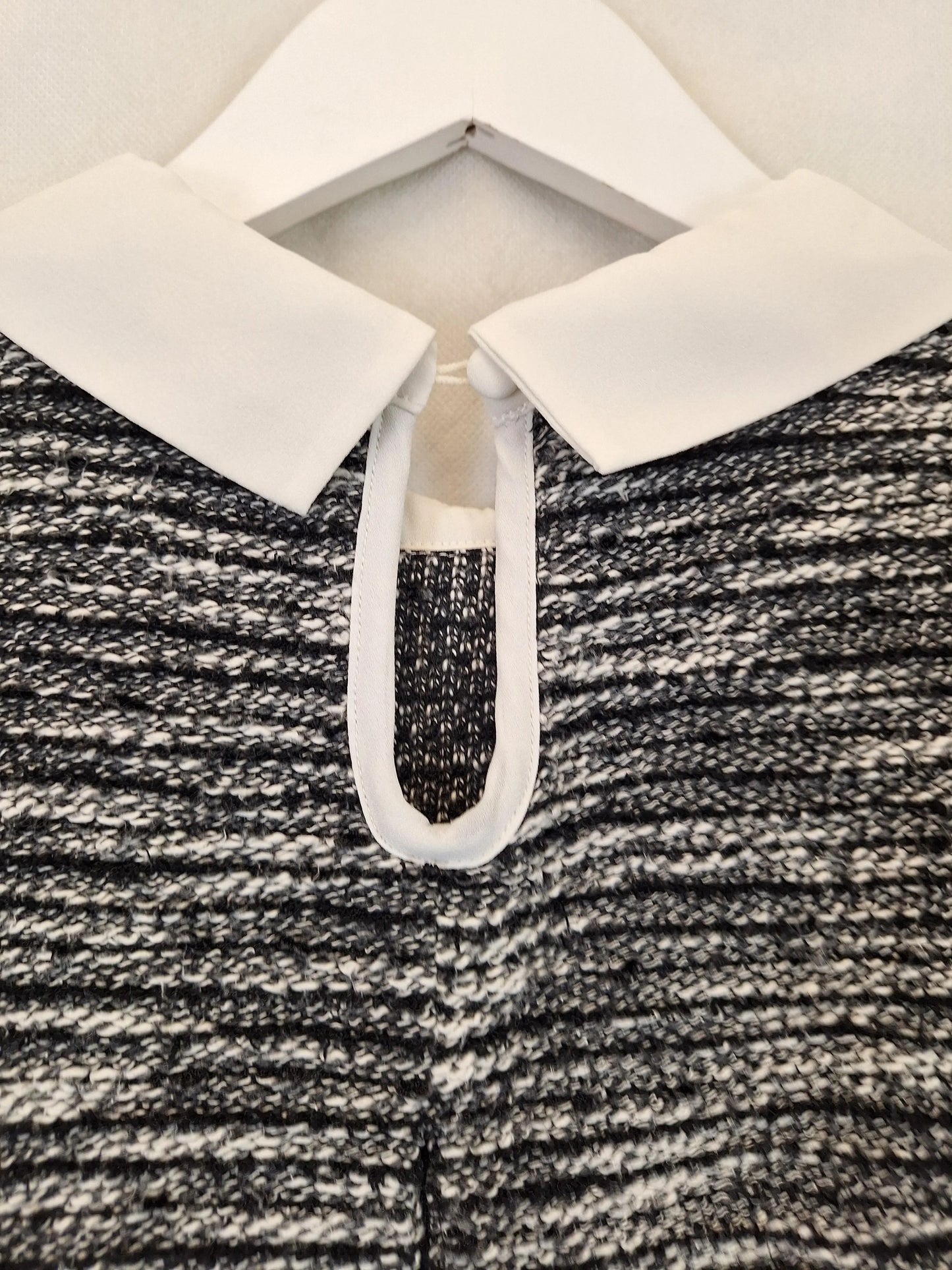 Review Preppy Layered Peter Pan Collar Top Size 8 by SwapUp-Online Second Hand Store-Online Thrift Store