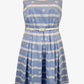 Review Retro Boxed Pleat Midi Dress Size 14 by SwapUp-Online Second Hand Store-Online Thrift Store