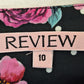Review Spring Blooms  Semi Circle Mini Skirt Size 10 by SwapUp-Online Second Hand Store-Online Thrift Store