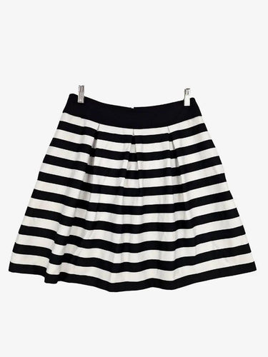 Review Striped Box Pleated Mini Skirt Size 10 by SwapUp-Online Second Hand Store-Online Thrift Store