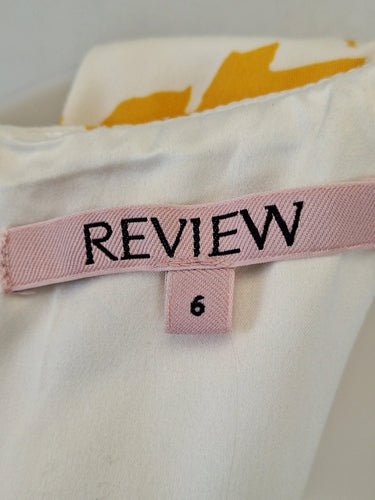 Review Sunshine Bloom Tailored Midi Dress Size 6 by SwapUp-Online Second Hand Store-Online Thrift Store