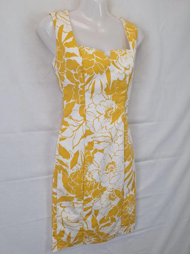 Review Sunshine Bloom Tailored Midi Dress Size 6 by SwapUp-Online Second Hand Store-Online Thrift Store