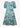Review Teal Spring Garden Open Back Midi Dress Size 14 by SwapUp-Online Second Hand Store-Online Thrift Store
