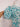 Review Teal Spring Garden Open Back Midi Dress Size 14 by SwapUp-Online Second Hand Store-Online Thrift Store