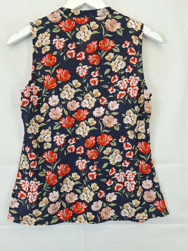Review Vintage Style Garden Romance Top Size 8 by SwapUp-Online Second Hand Store-Online Thrift Store