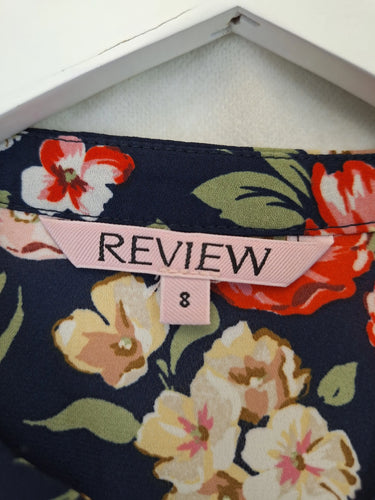 Review Vintage Style Garden Romance Top Size 8 by SwapUp-Online Second Hand Store-Online Thrift Store