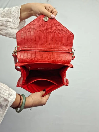 Review Watermelon Laced Top Handle Handbag Size None by SwapUp-Online Second Hand Store-Online Thrift Store