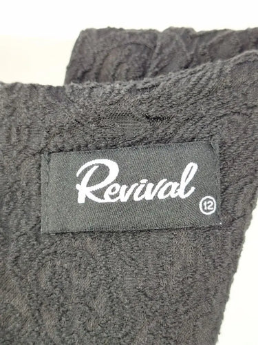 Revival Peephole Jacquard Tailored Cocktail Mini Dress Size 12 by SwapUp-Online Second Hand Store-Online Thrift Store